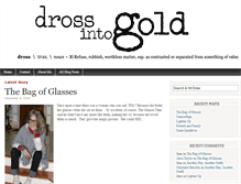 Tablet Screenshot of drossintogold.com